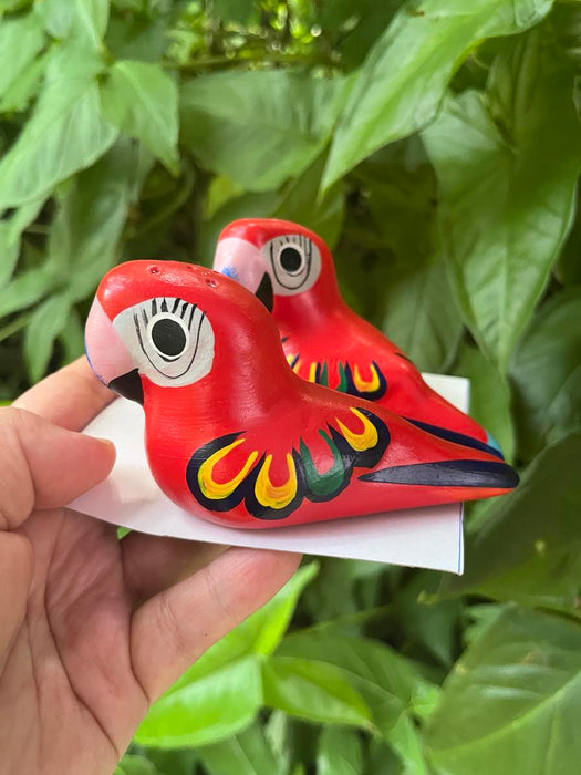 Talavera Macaw Birds Salt n Pepper