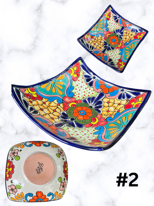 Talavera Bowl/Tray (includes post)